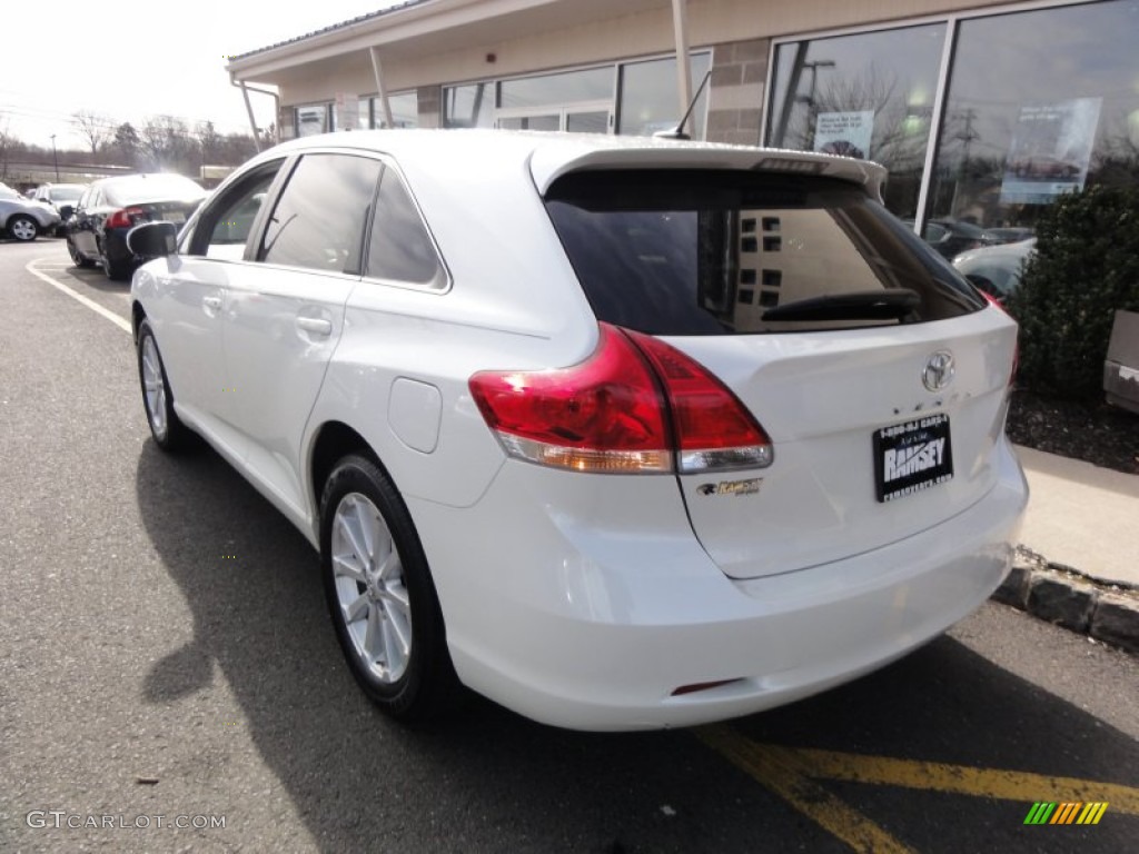 2010 Venza I4 - Blizzard White Pearl / Ivory photo #5