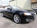 Brilliant Black 2011 Audi A5 2.0T Convertible Exterior