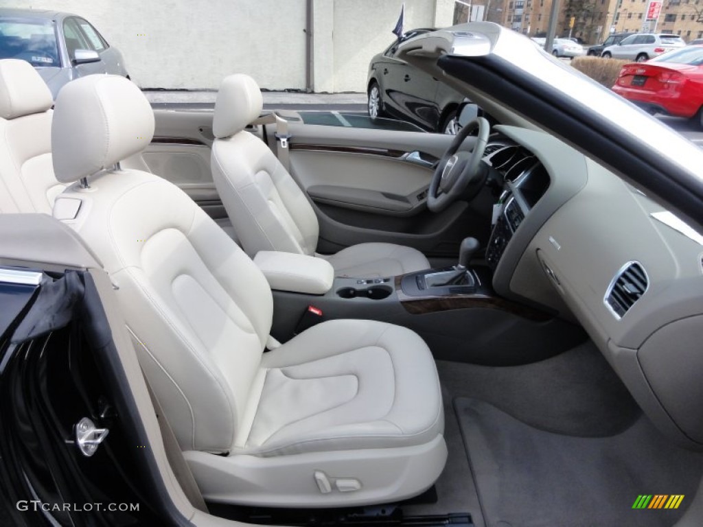 2011 Audi A5 2.0T Convertible Front Seat Photo #62187175