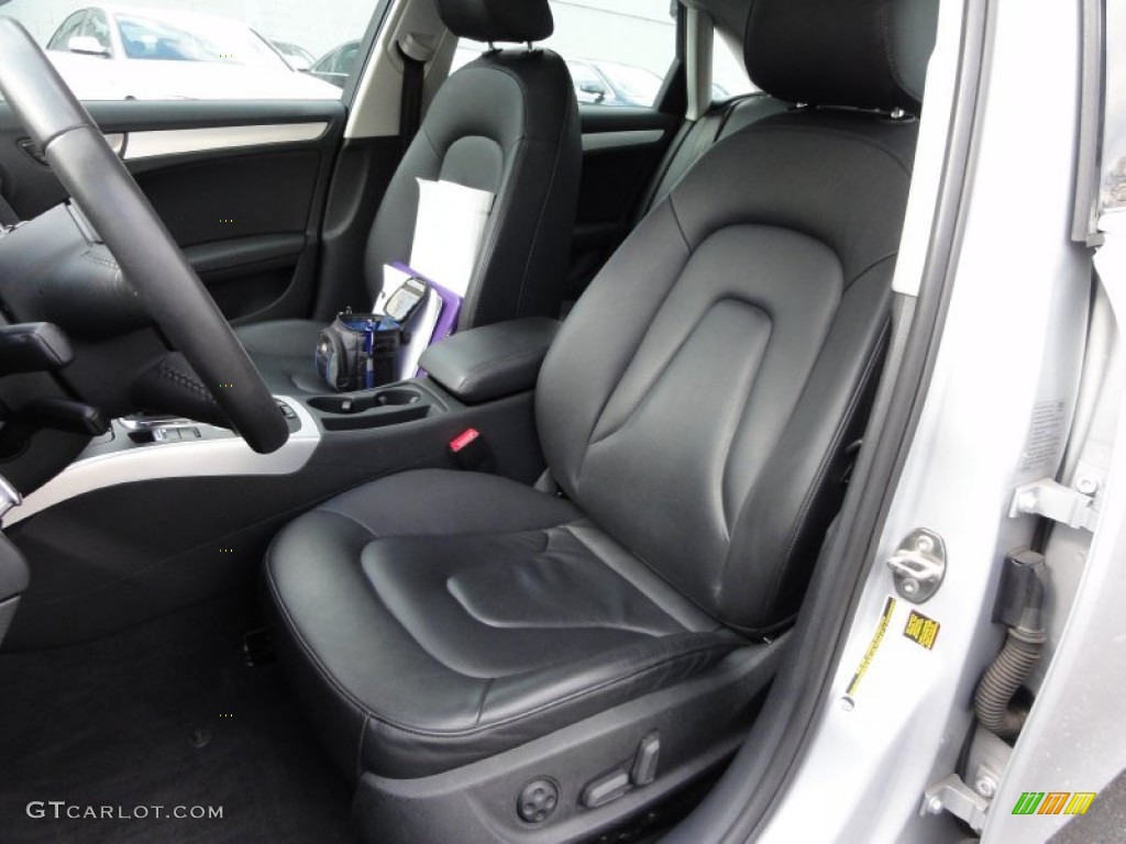 2009 Audi A4 2.0T Premium quattro Sedan Front Seat Photo #62187409