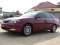 2002 Salsa Red Pearl Toyota Camry SE V6  photo #49