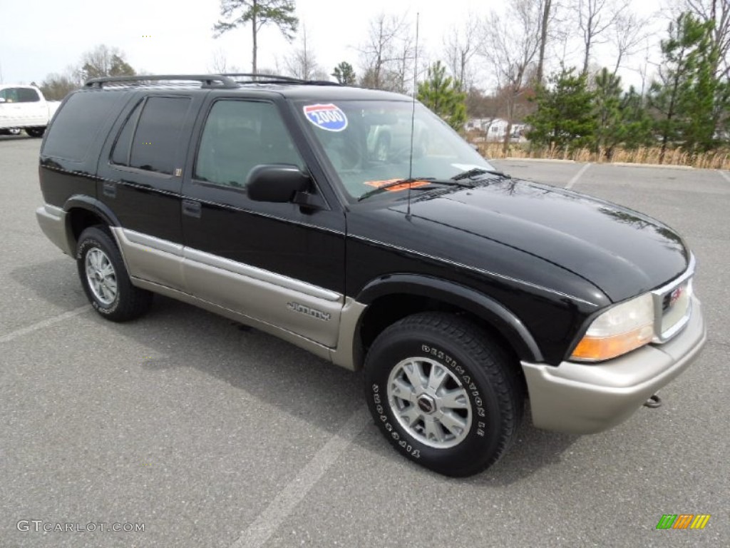 2000 Jimmy SLT 4x4 - Black Onyx / Graphite photo #2