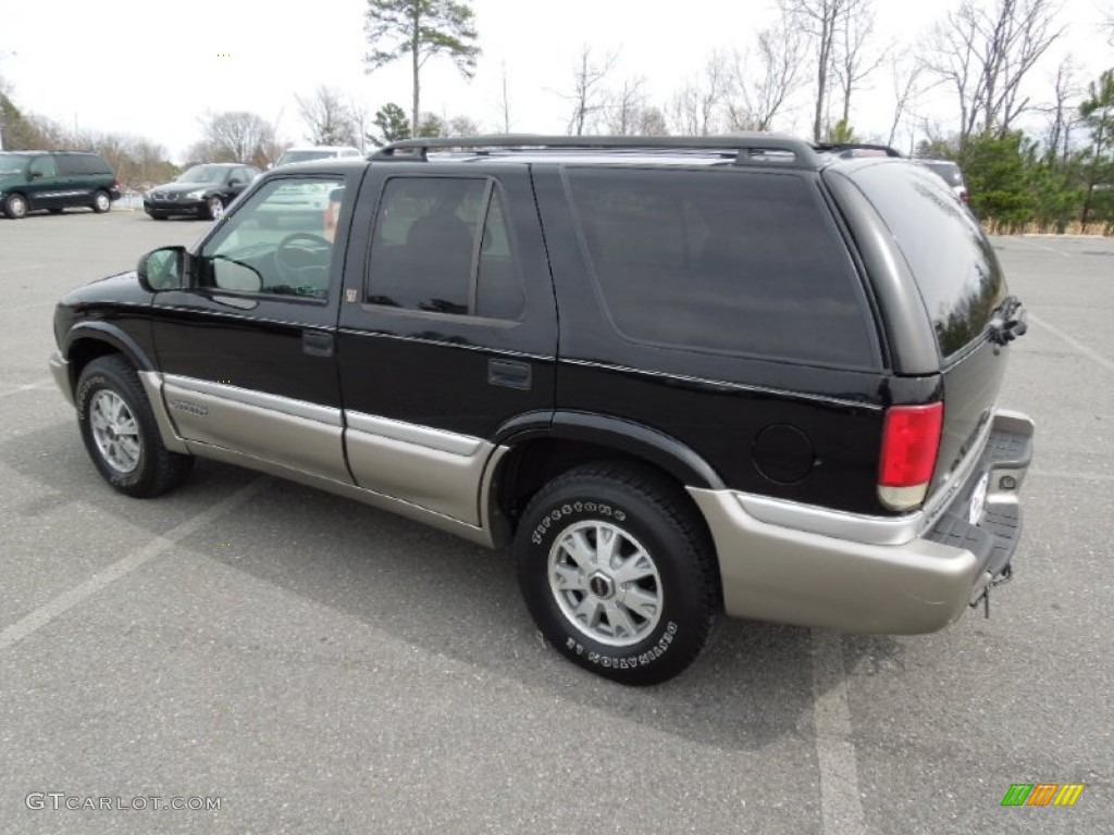 2000 Jimmy SLT 4x4 - Black Onyx / Graphite photo #3