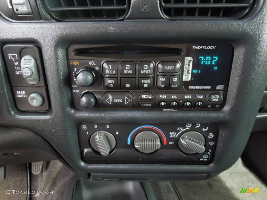 2000 Jimmy SLT 4x4 - Black Onyx / Graphite photo #12