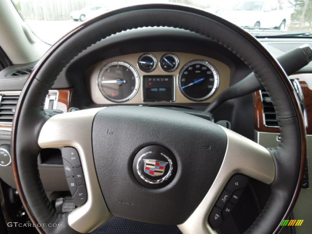 2012 Cadillac Escalade Platinum AWD Steering Wheel Photos