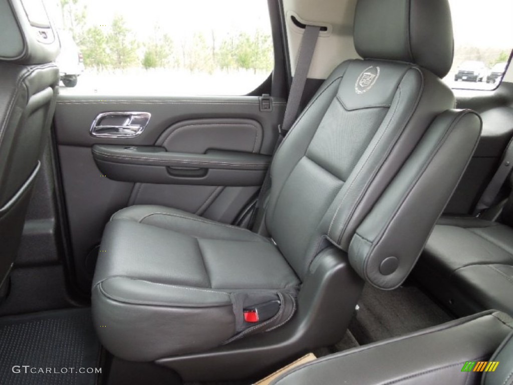2012 Cadillac Escalade Platinum AWD Rear Seat Photo #62188696