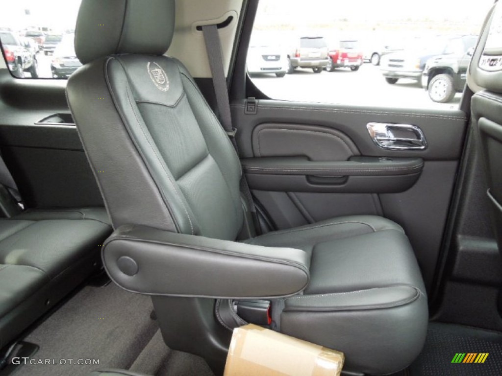 2012 Cadillac Escalade Platinum AWD Rear Seat Photos
