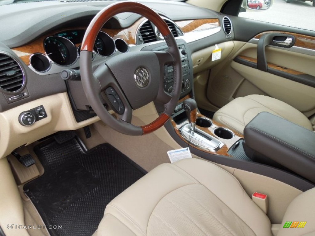 Cashmere Interior 2012 Buick Enclave FWD Photo #62188945