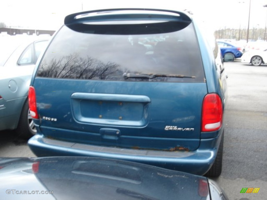 2000 Grand Caravan SE Sport - Aquamarine Metallic / Mist Gray photo #5