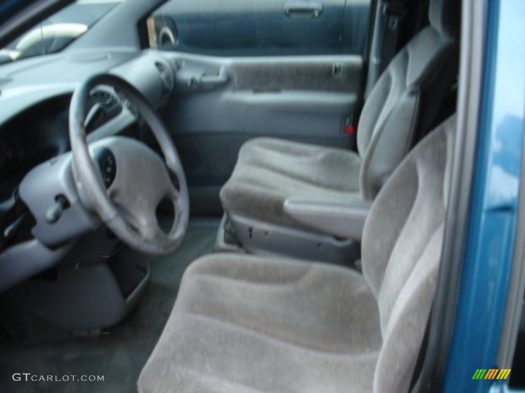2000 Grand Caravan SE Sport - Aquamarine Metallic / Mist Gray photo #9