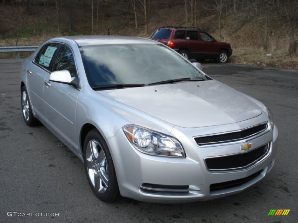 2012 Malibu LT - Silver Ice Metallic / Ebony photo #2