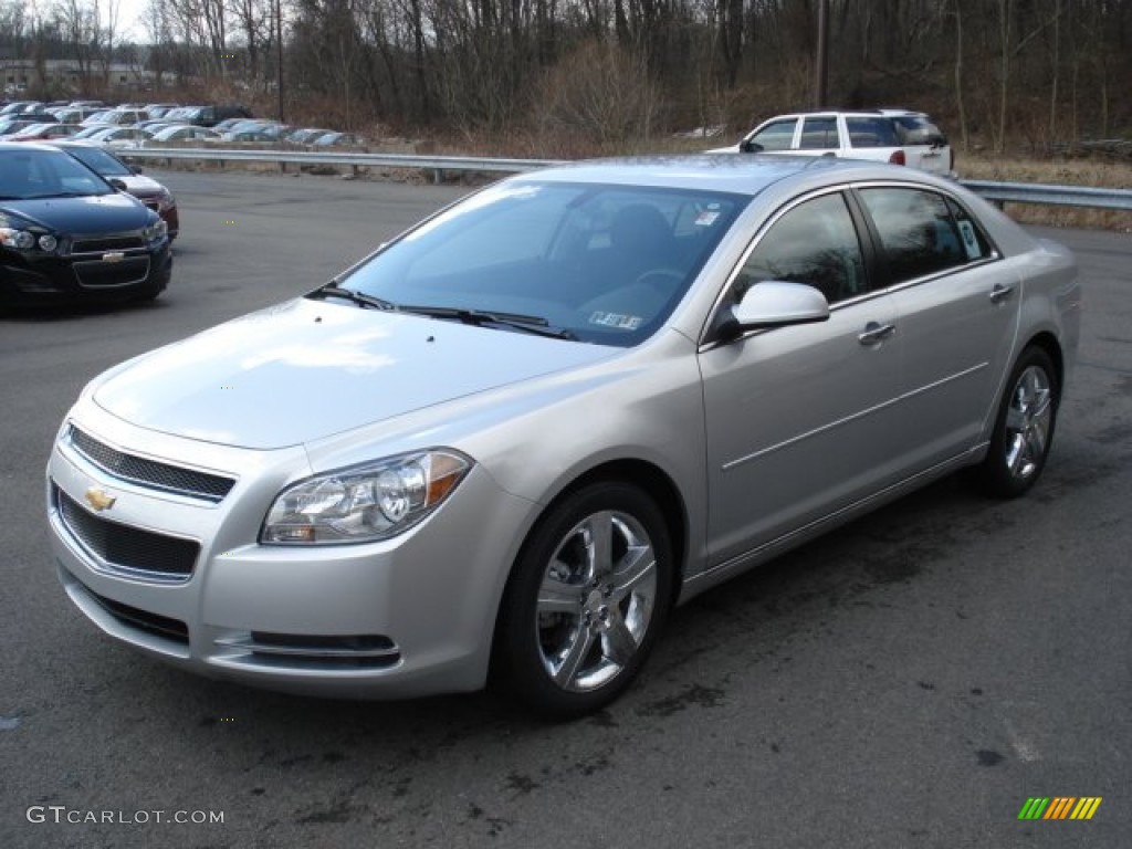 2012 Malibu LT - Silver Ice Metallic / Ebony photo #4