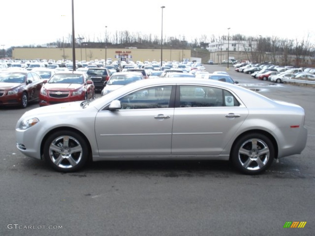 2012 Malibu LT - Silver Ice Metallic / Ebony photo #5