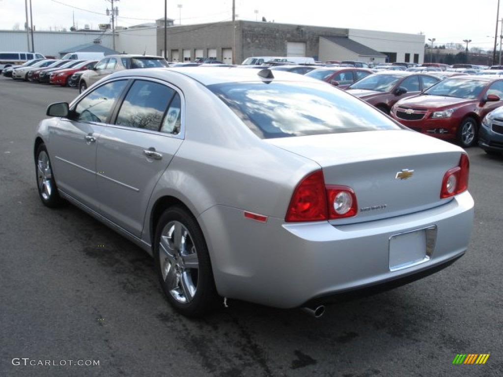 2012 Malibu LT - Silver Ice Metallic / Ebony photo #6