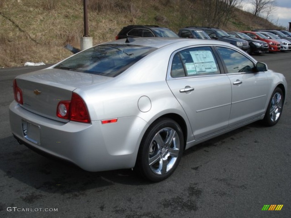 2012 Malibu LT - Silver Ice Metallic / Ebony photo #8