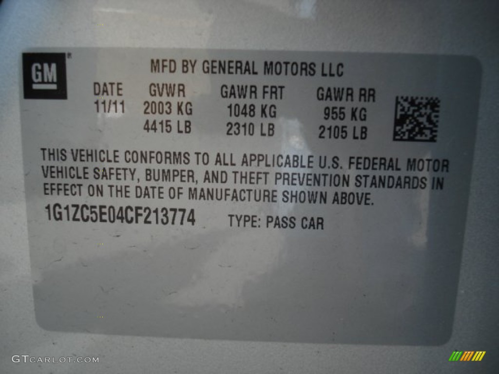 2012 Malibu LT - Silver Ice Metallic / Ebony photo #20