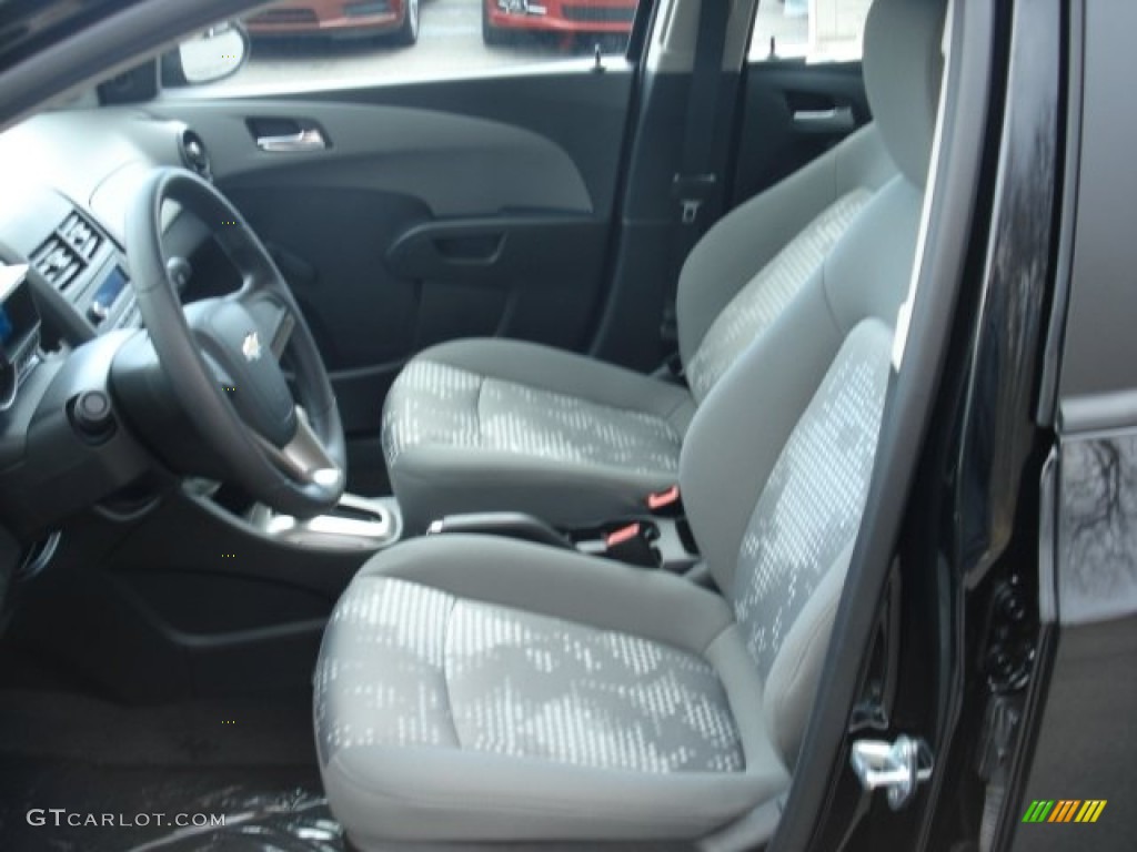 2012 Sonic LS Sedan - Black / Jet Black/Dark Titanium photo #11