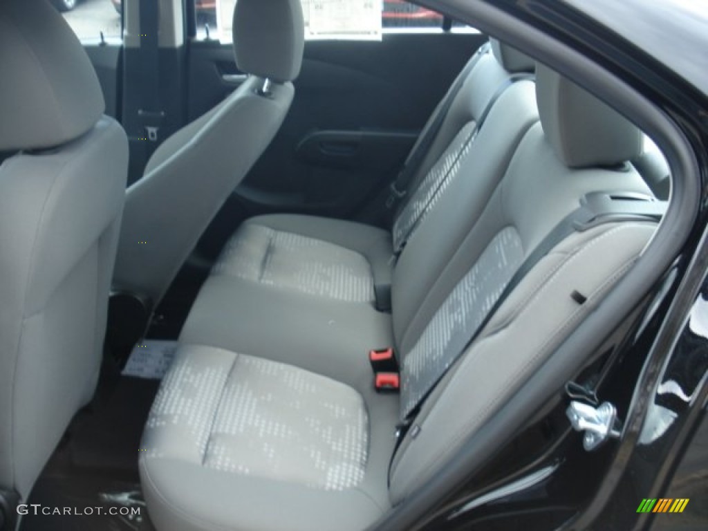 2012 Sonic LS Sedan - Black / Jet Black/Dark Titanium photo #13