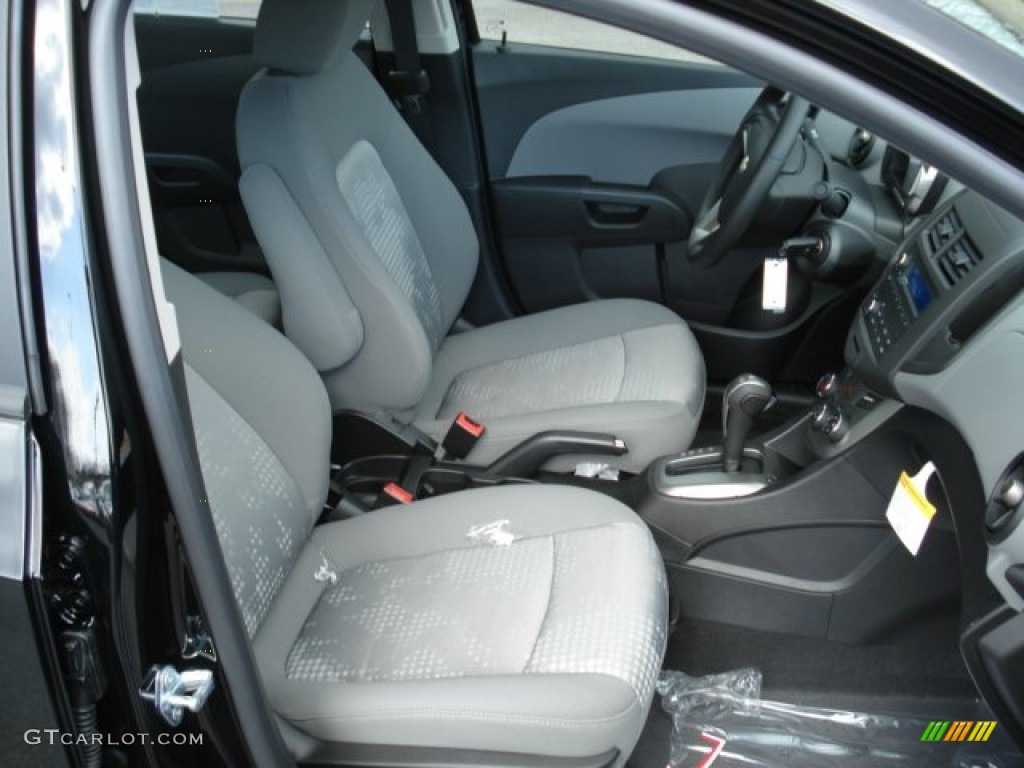 2012 Sonic LS Sedan - Black / Jet Black/Dark Titanium photo #16