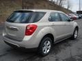 2012 Gold Mist Metallic Chevrolet Equinox LS AWD  photo #8