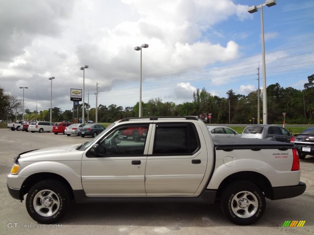 Silver Birch Metallic 2004 Ford Explorer Sport Trac XLT Exterior Photo #62191779