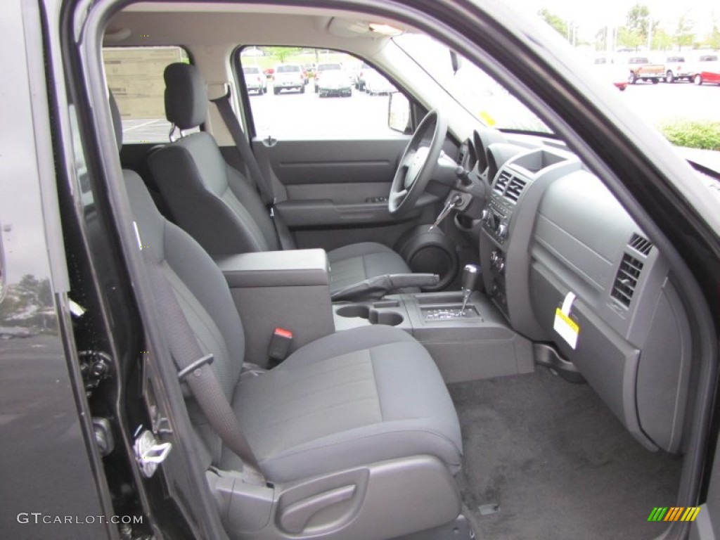 Dark Slate Gray Interior 2011 Dodge Nitro Heat Photo #62191780