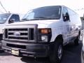 2010 Oxford White Ford E Series Van E350 XL Commericial Extended  photo #2