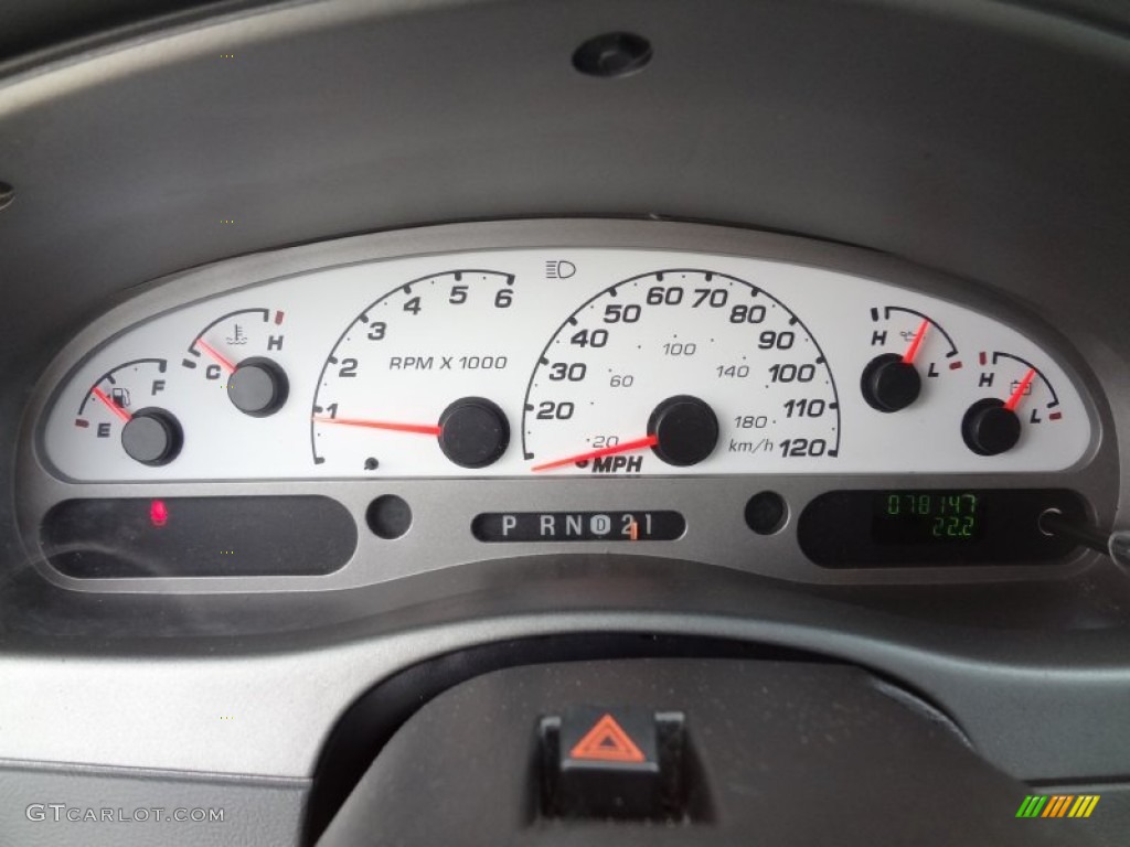 2004 Ford Explorer Sport Trac XLT Gauges Photo #62191964