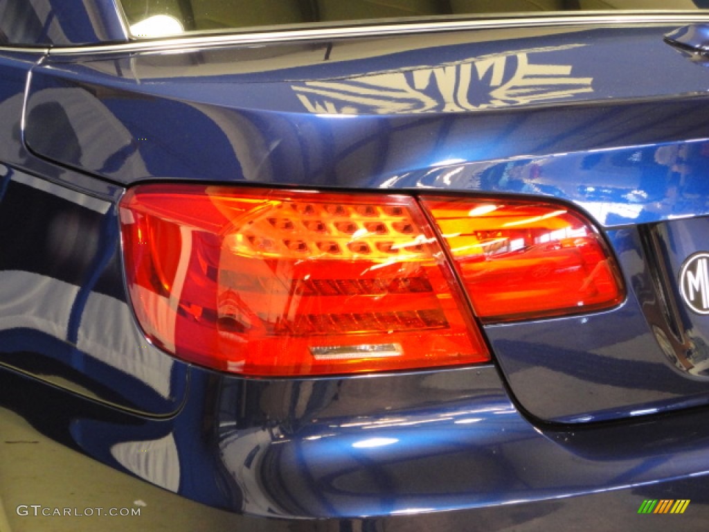 2011 3 Series 335i Convertible - Deep Sea Blue Metallic / Oyster/Black Dakota Leather photo #36