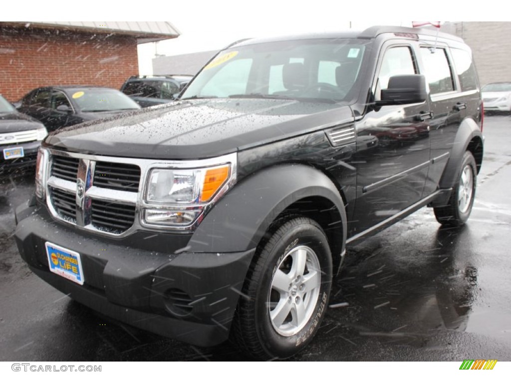 Brilliant Black Crystal Pearl Dodge Nitro