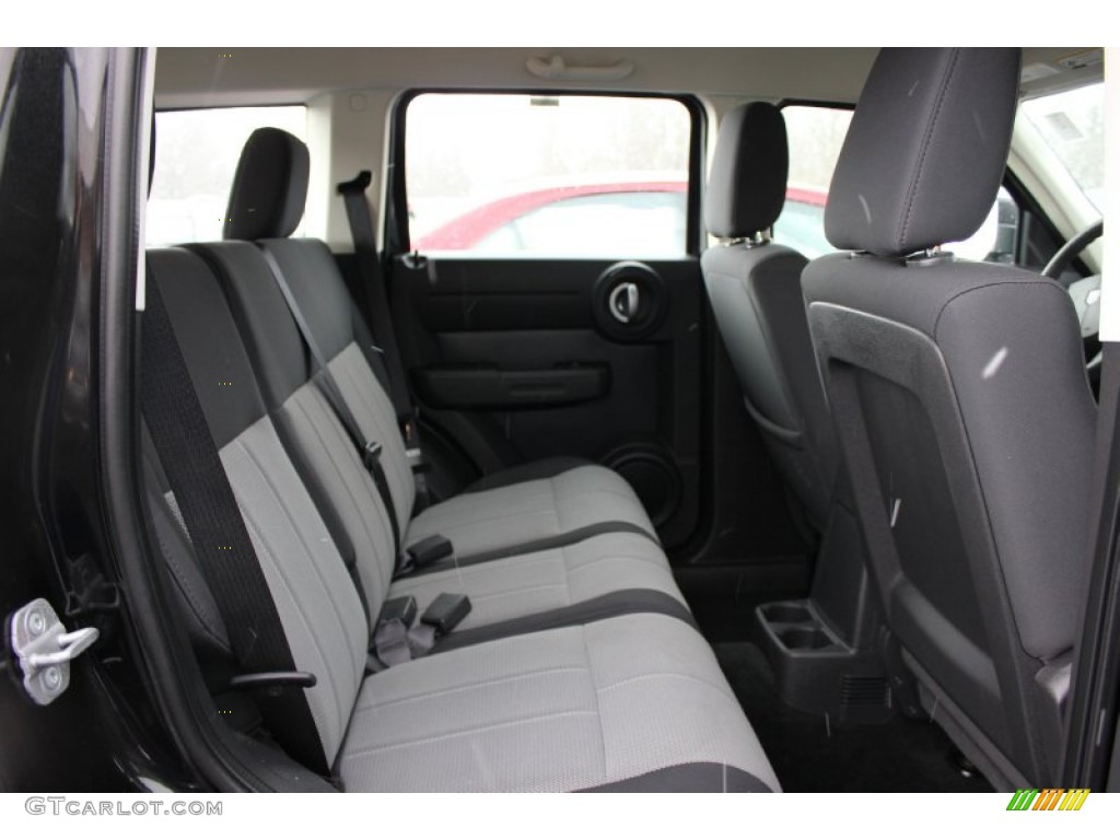 2008 Nitro SXT 4x4 - Brilliant Black Crystal Pearl / Dark Slate Gray/Light Slate Gray photo #13