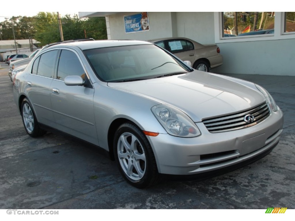 Brilliant Silver Metallic Infiniti G