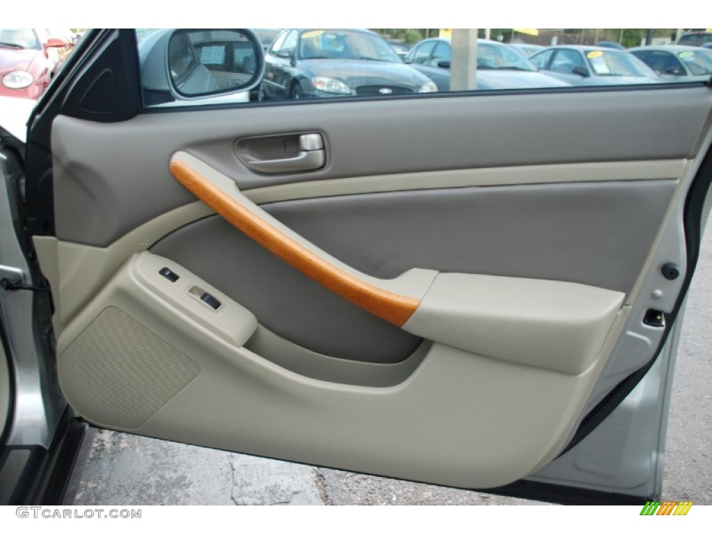 2003 G 35 Sedan - Brilliant Silver Metallic / Willow photo #16