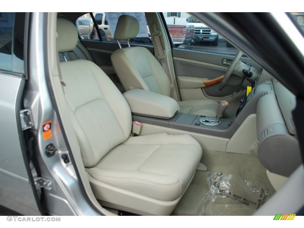 2003 G 35 Sedan - Brilliant Silver Metallic / Willow photo #18