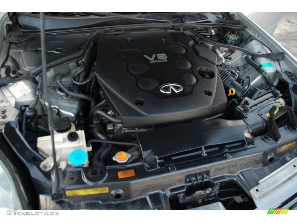 2003 G 35 Sedan - Brilliant Silver Metallic / Willow photo #27