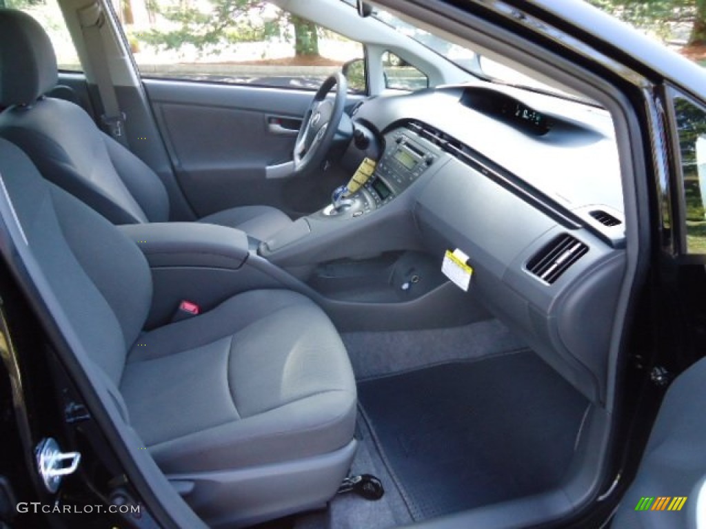 2011 Toyota Prius Hybrid III Dark Gray Dashboard Photo #62194915