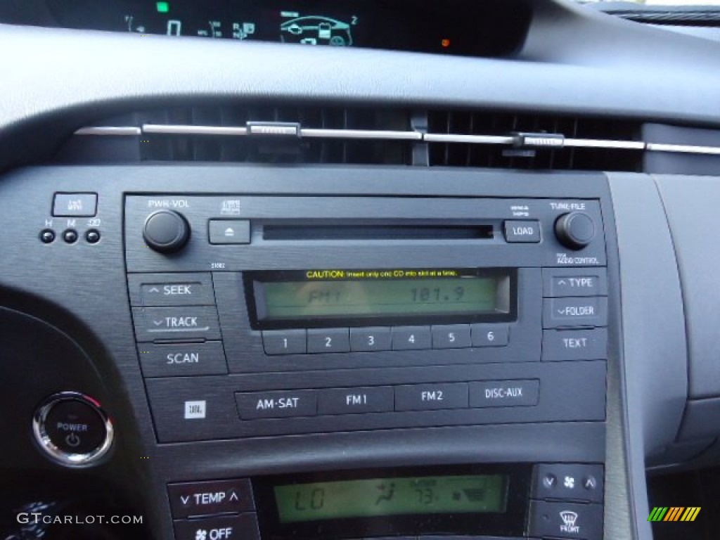 2011 Toyota Prius Hybrid III Audio System Photos