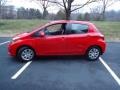 2012 Absolutely Red Toyota Yaris LE 5 Door  photo #4
