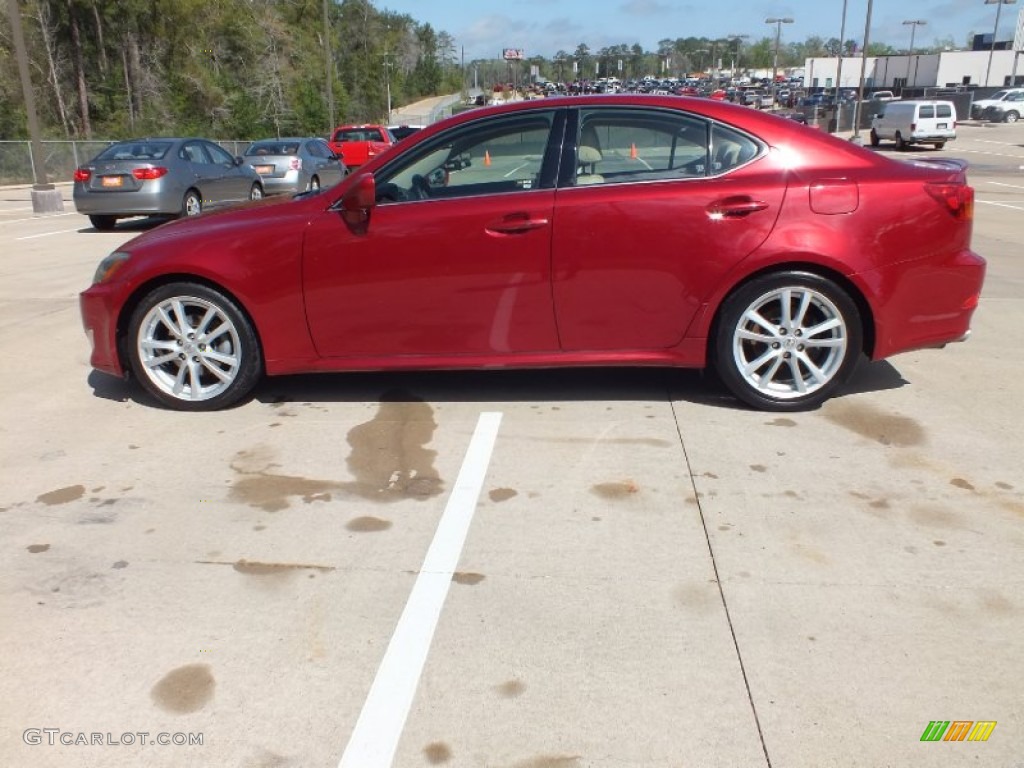 Matador Red Mica 2007 Lexus IS 250 Exterior Photo #62195712