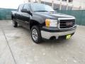 2007 Onyx Black GMC Sierra 1500 SLE Crew Cab  photo #1