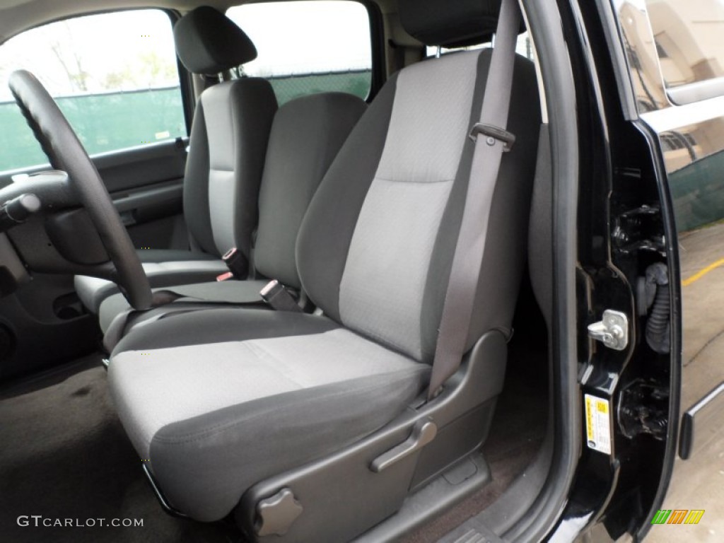 Dark Titanium/Light Titanium Interior 2007 GMC Sierra 1500 SLE Crew Cab Photo #62197047