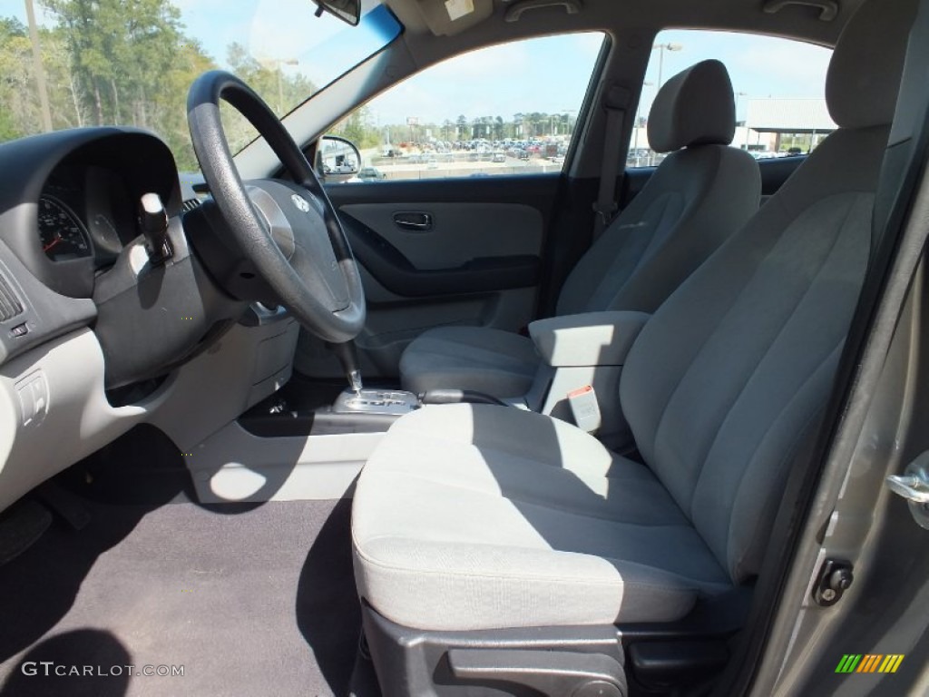 2010 Elantra GLS - Carbon Gray Mist / Gray photo #3
