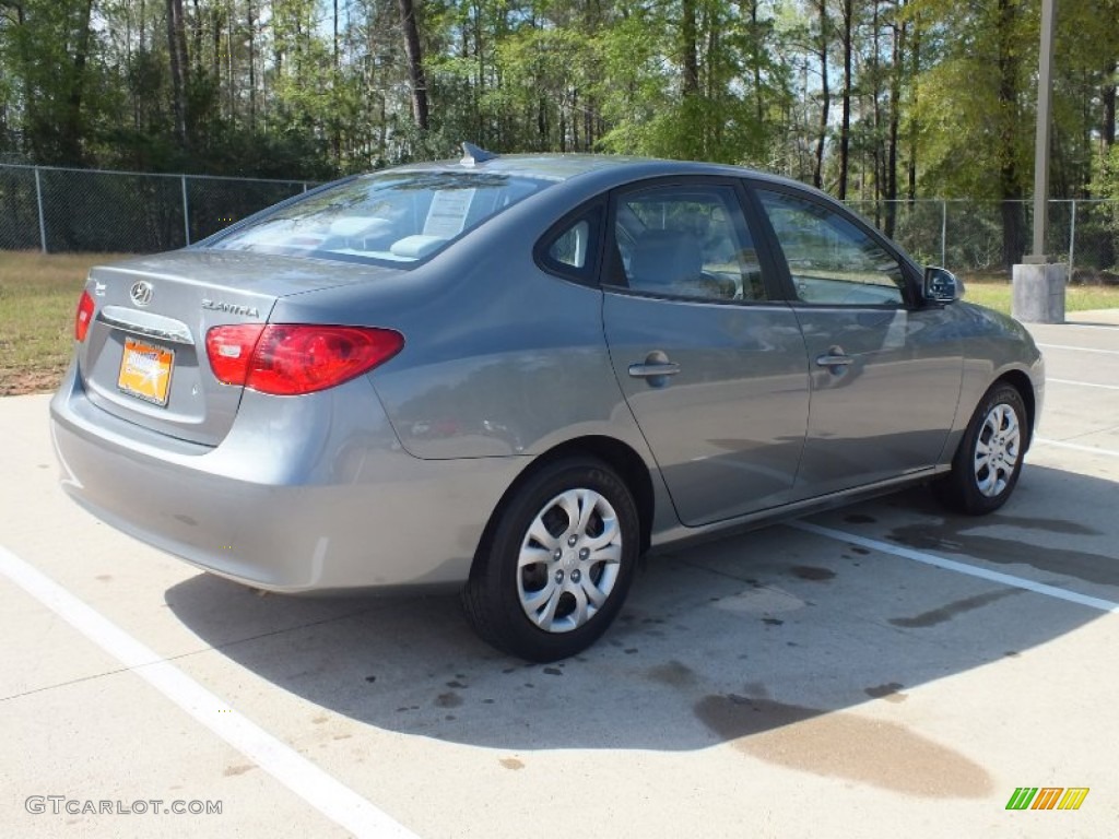 2010 Elantra GLS - Carbon Gray Mist / Gray photo #5