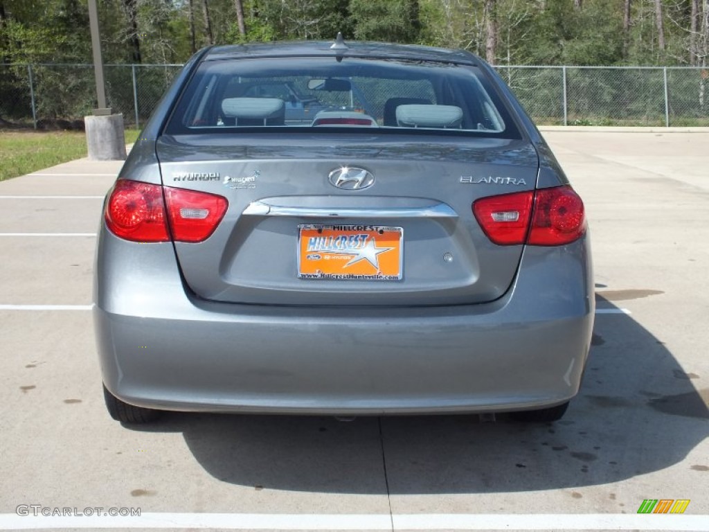 2010 Elantra GLS - Carbon Gray Mist / Gray photo #6