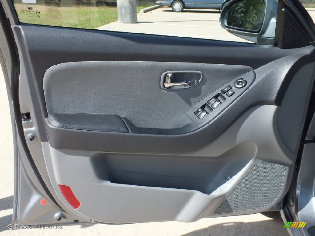 2010 Elantra GLS - Carbon Gray Mist / Gray photo #14