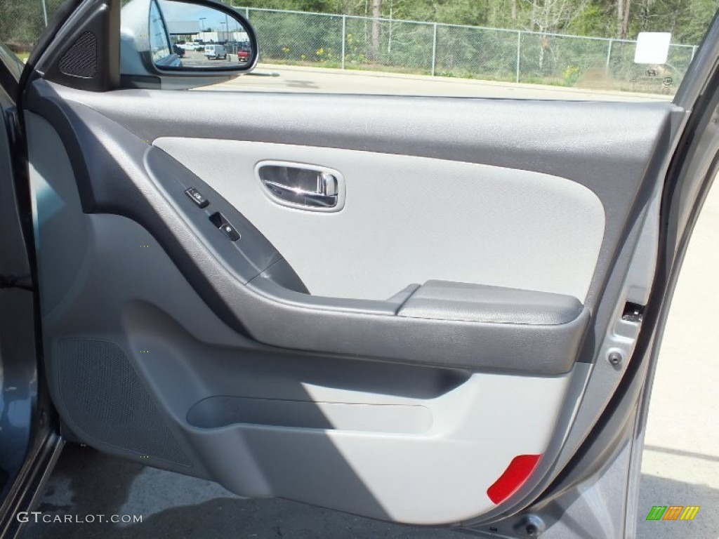 2010 Elantra GLS - Carbon Gray Mist / Gray photo #15