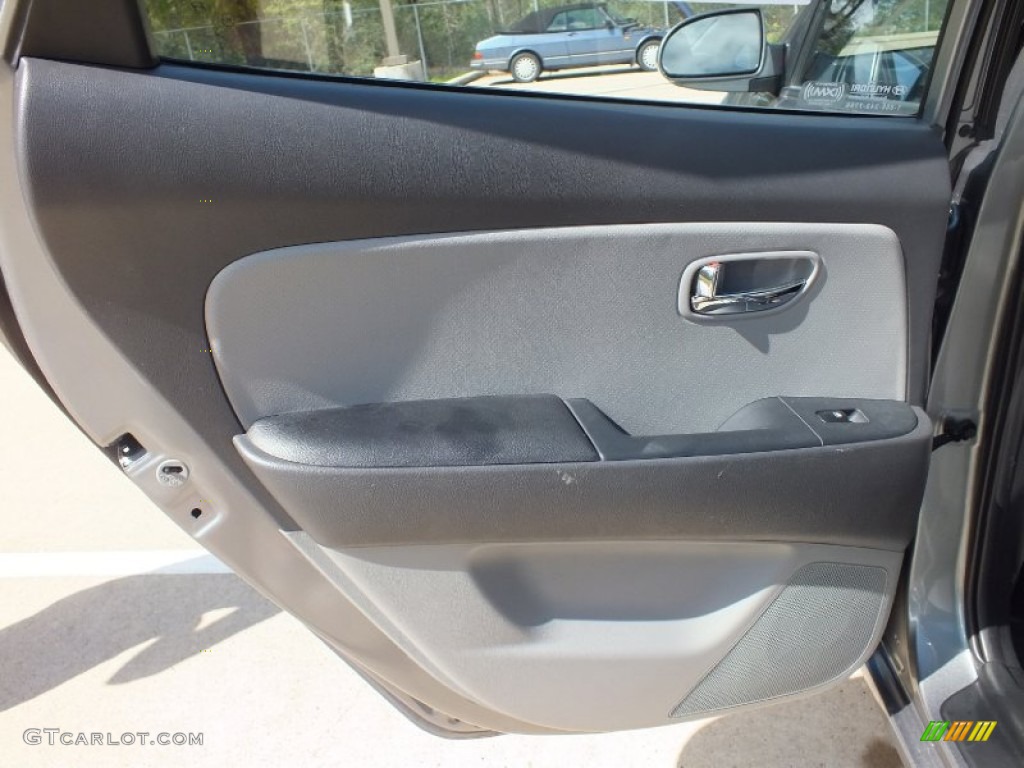 2010 Elantra GLS - Carbon Gray Mist / Gray photo #16