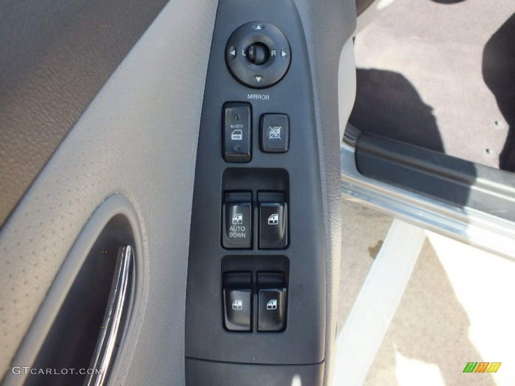 2010 Elantra GLS - Carbon Gray Mist / Gray photo #18