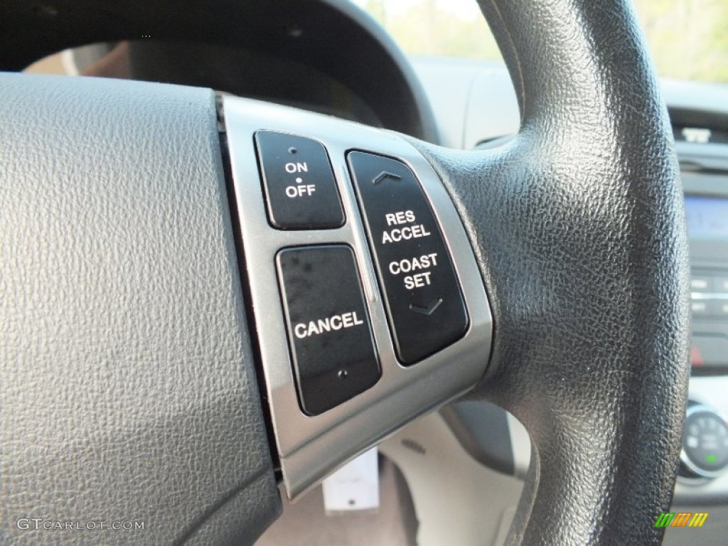 2010 Elantra GLS - Carbon Gray Mist / Gray photo #30