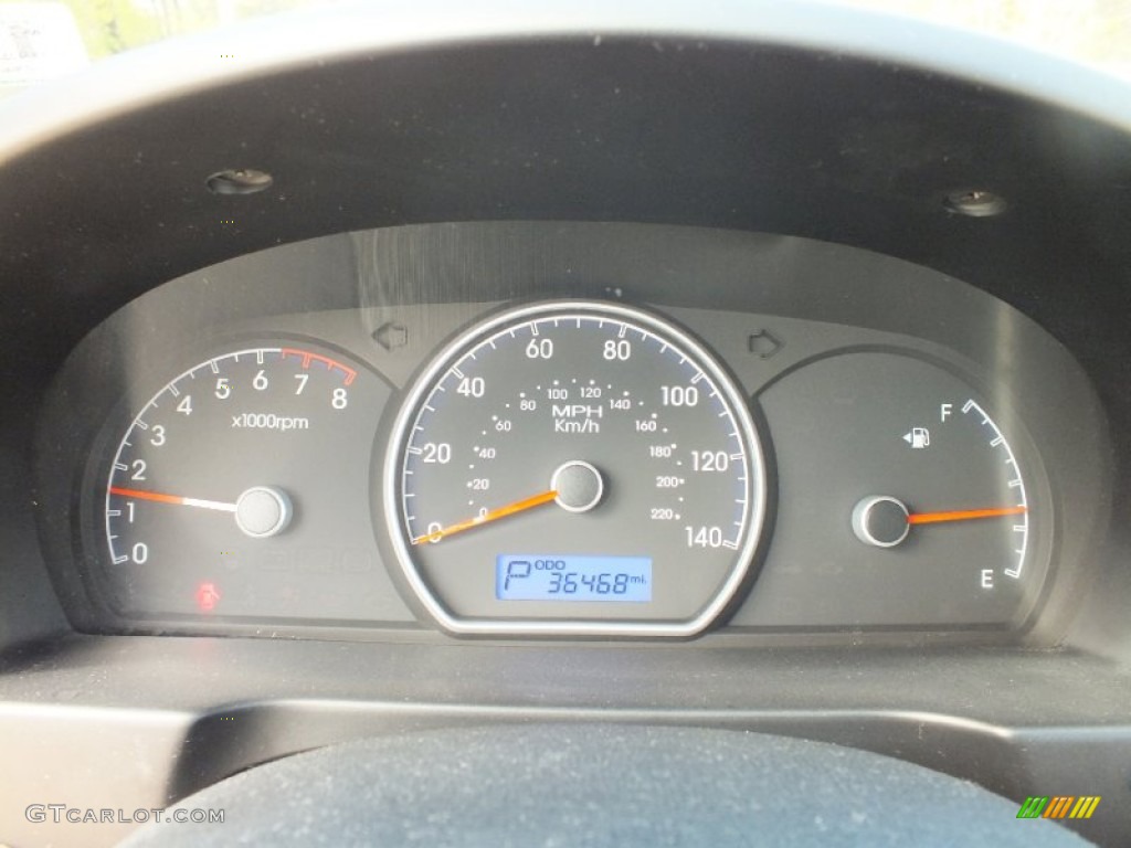 2010 Hyundai Elantra GLS Gauges Photo #62197550